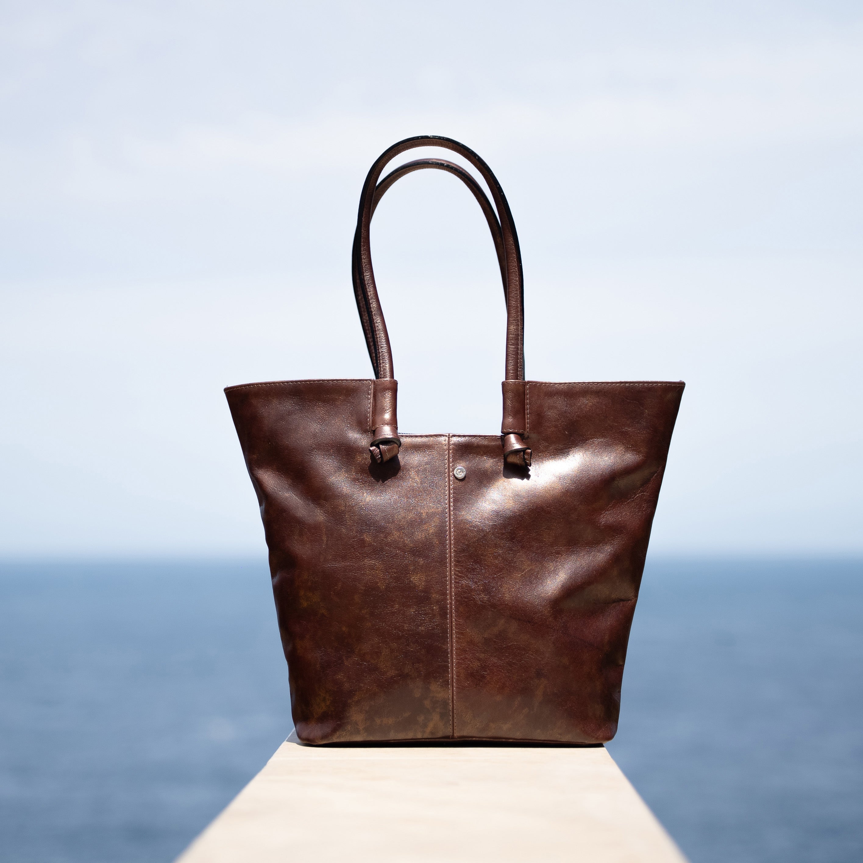 Cartera Tote Alba Café