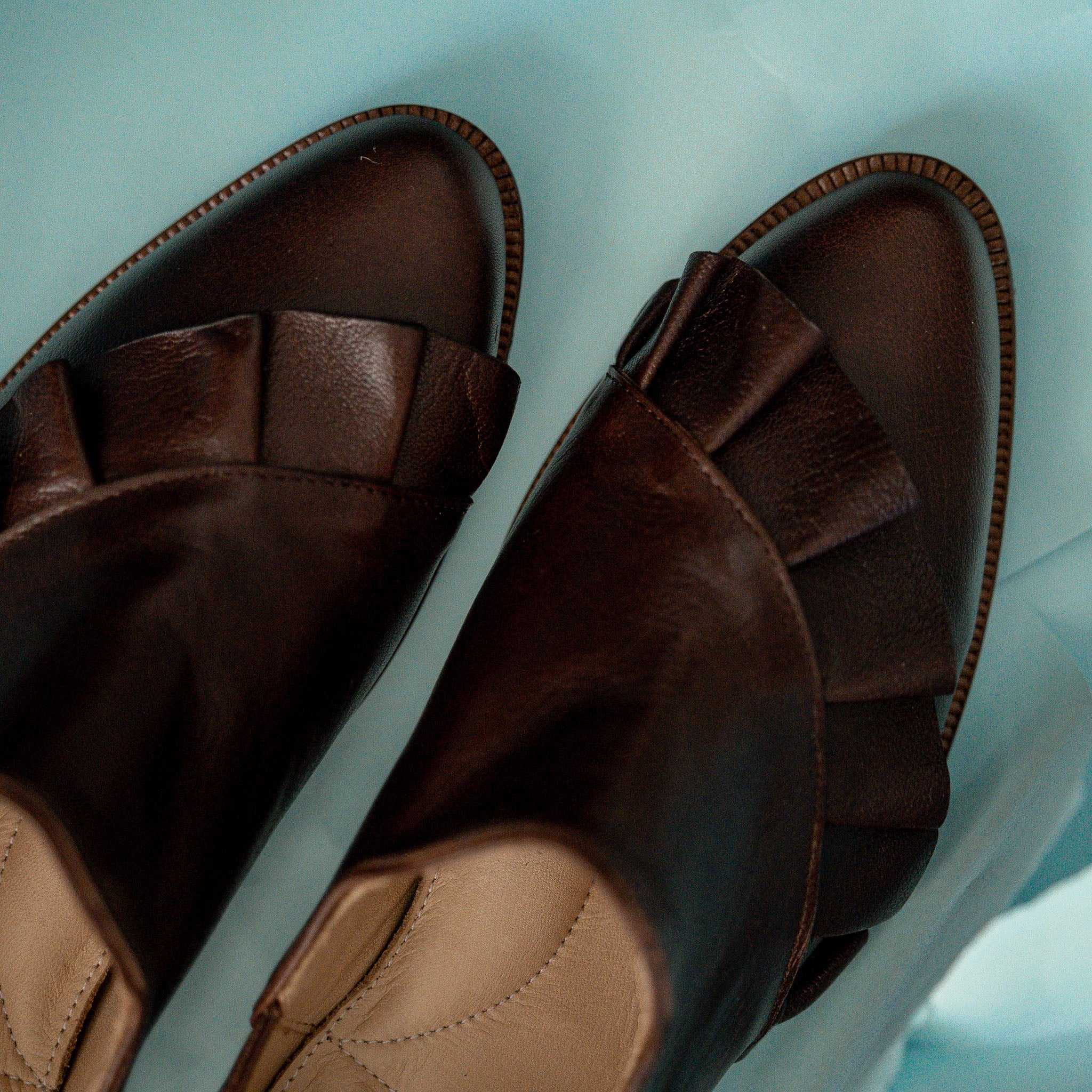 Zapato Cuero Dani Café Moro