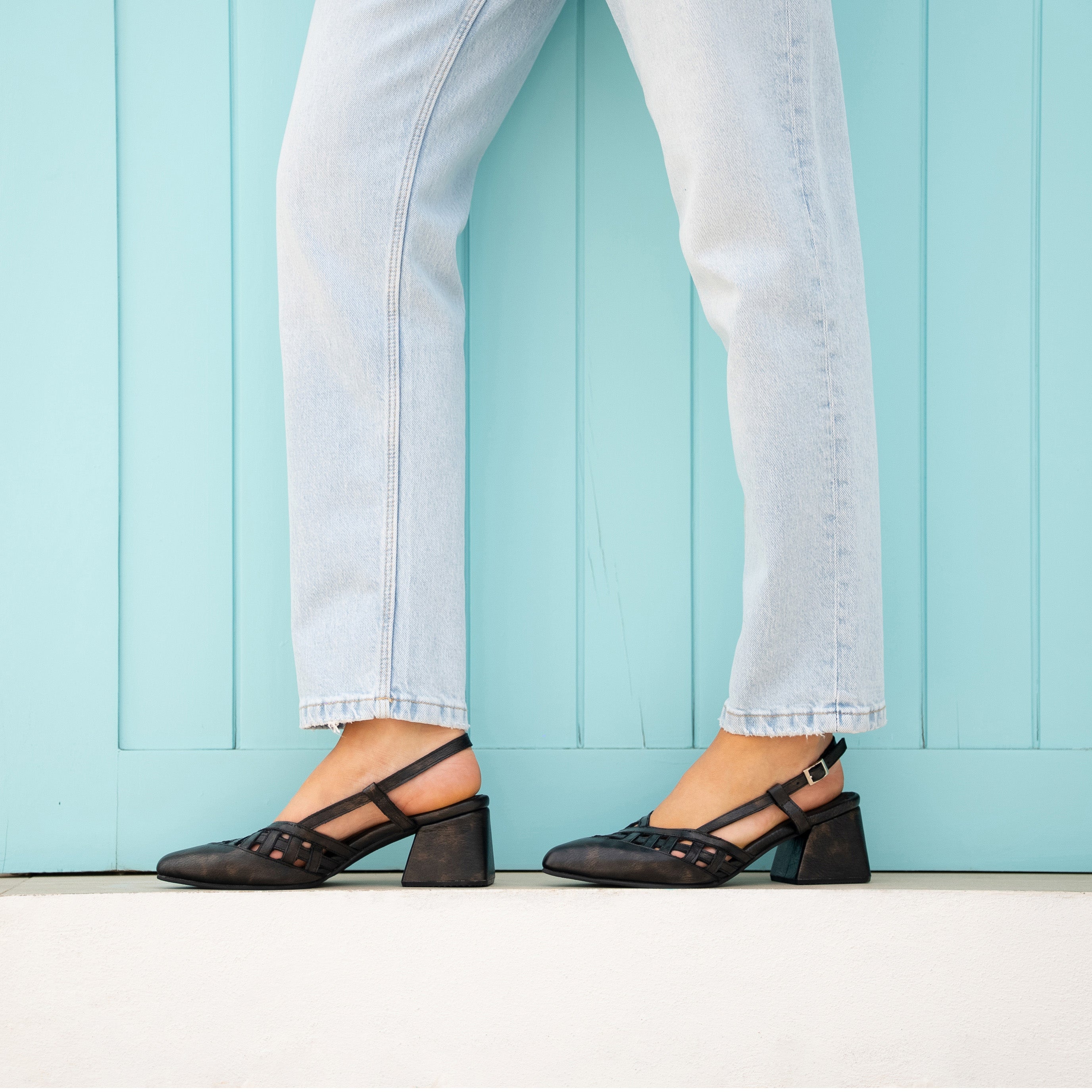 Sandalia Roberta Negro