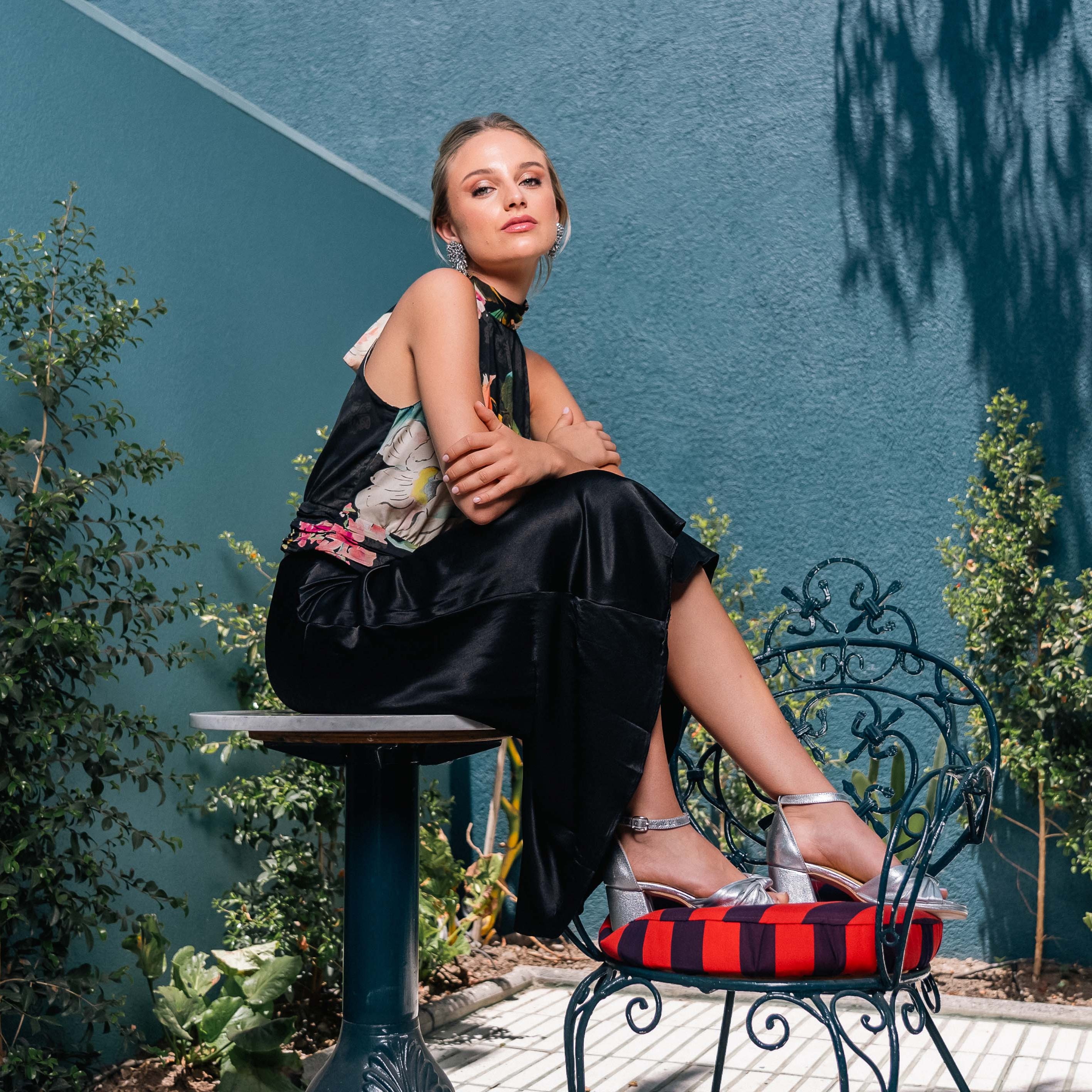 Zapato Cata Plateado