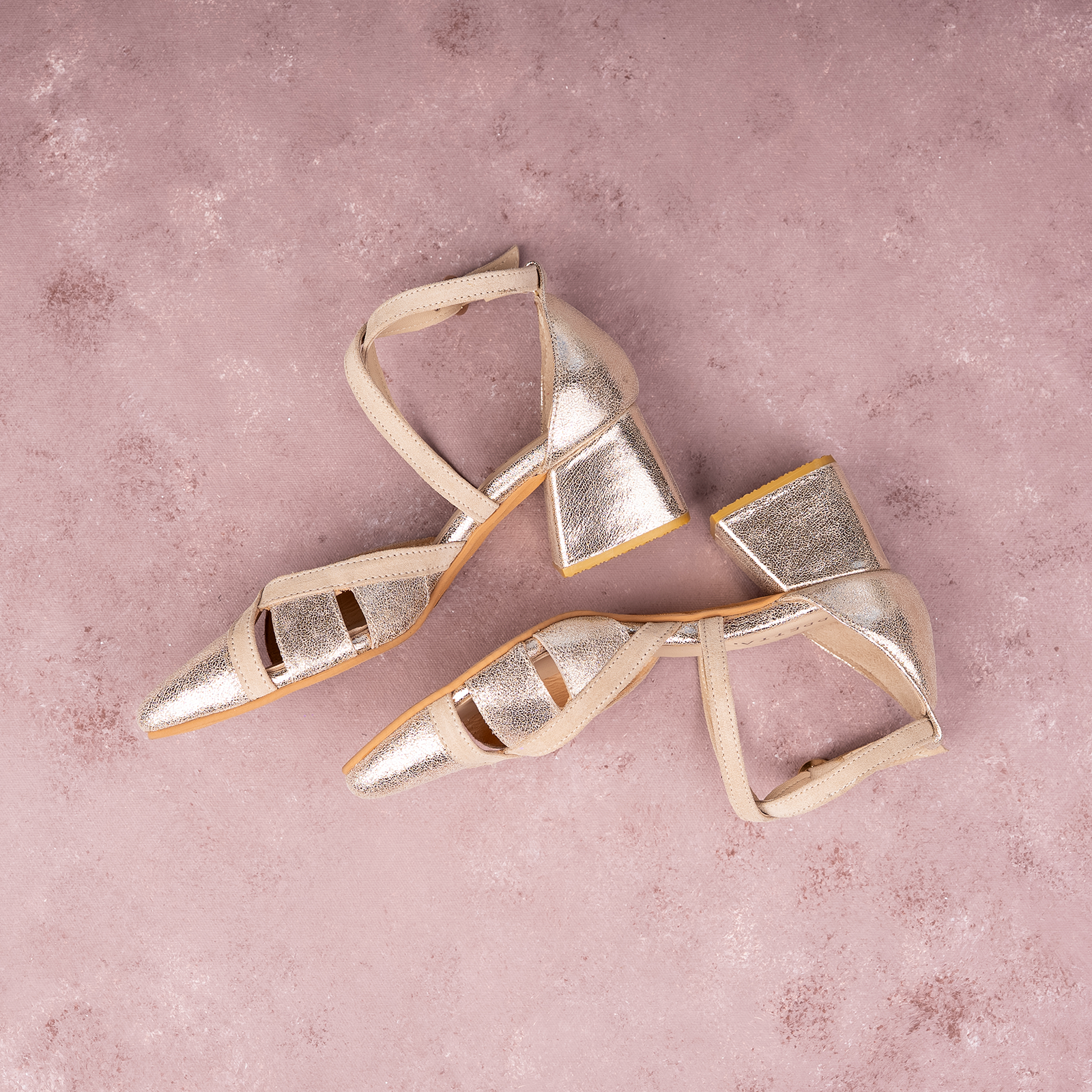 Zapato Fatima Dorado