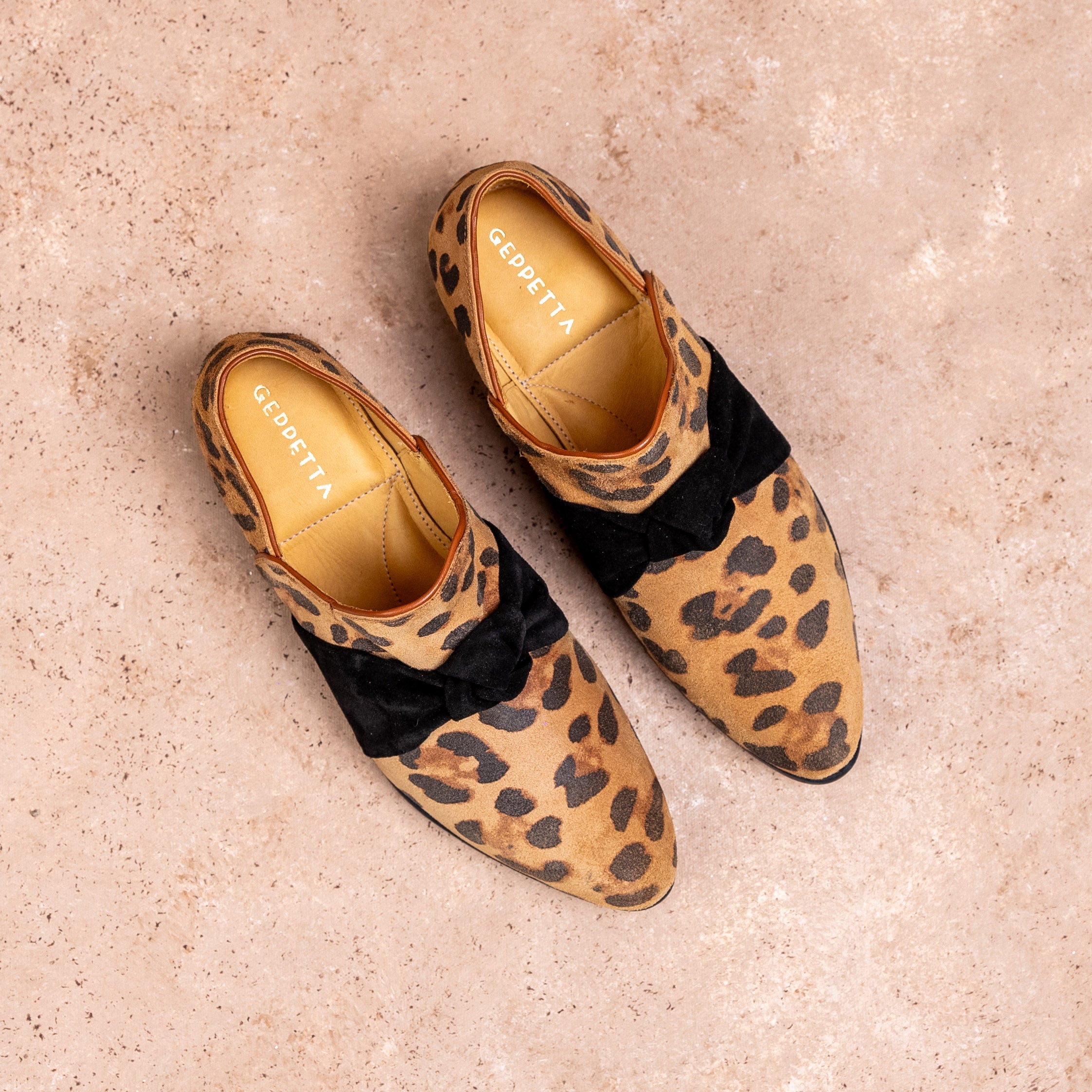 Zapato Galena Print Black