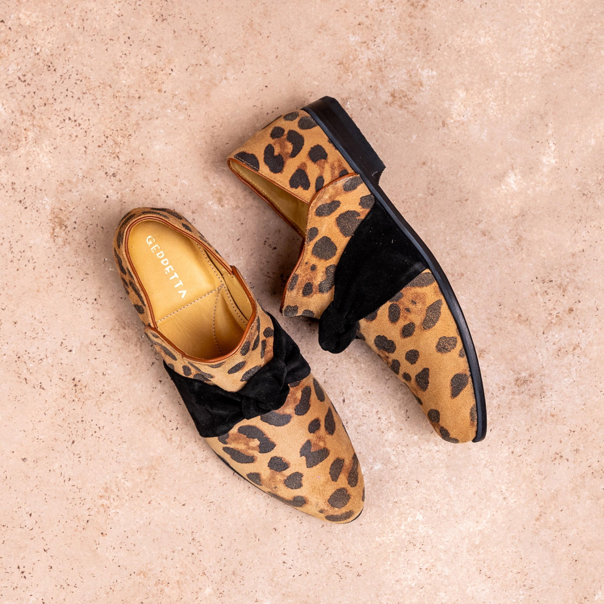 Zapato Galena Print Black