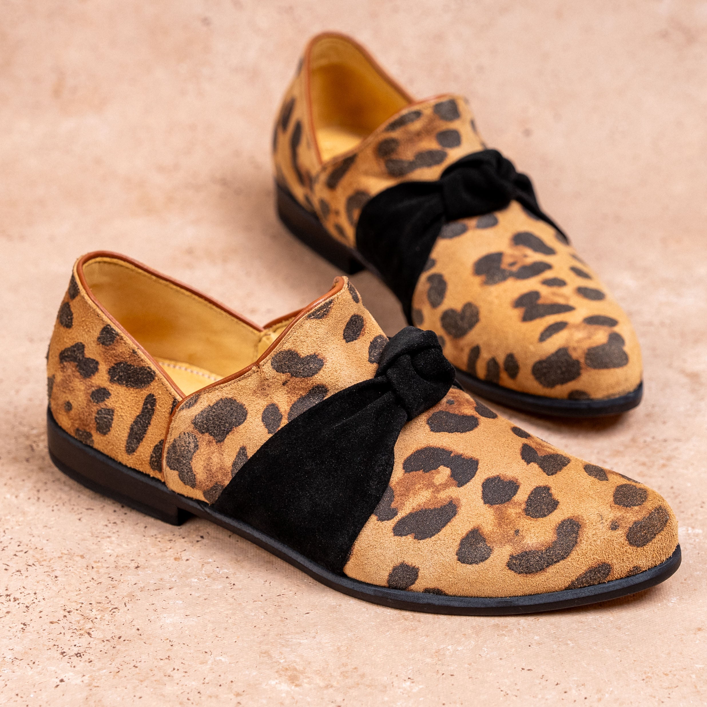 Zapato Galena Print Black