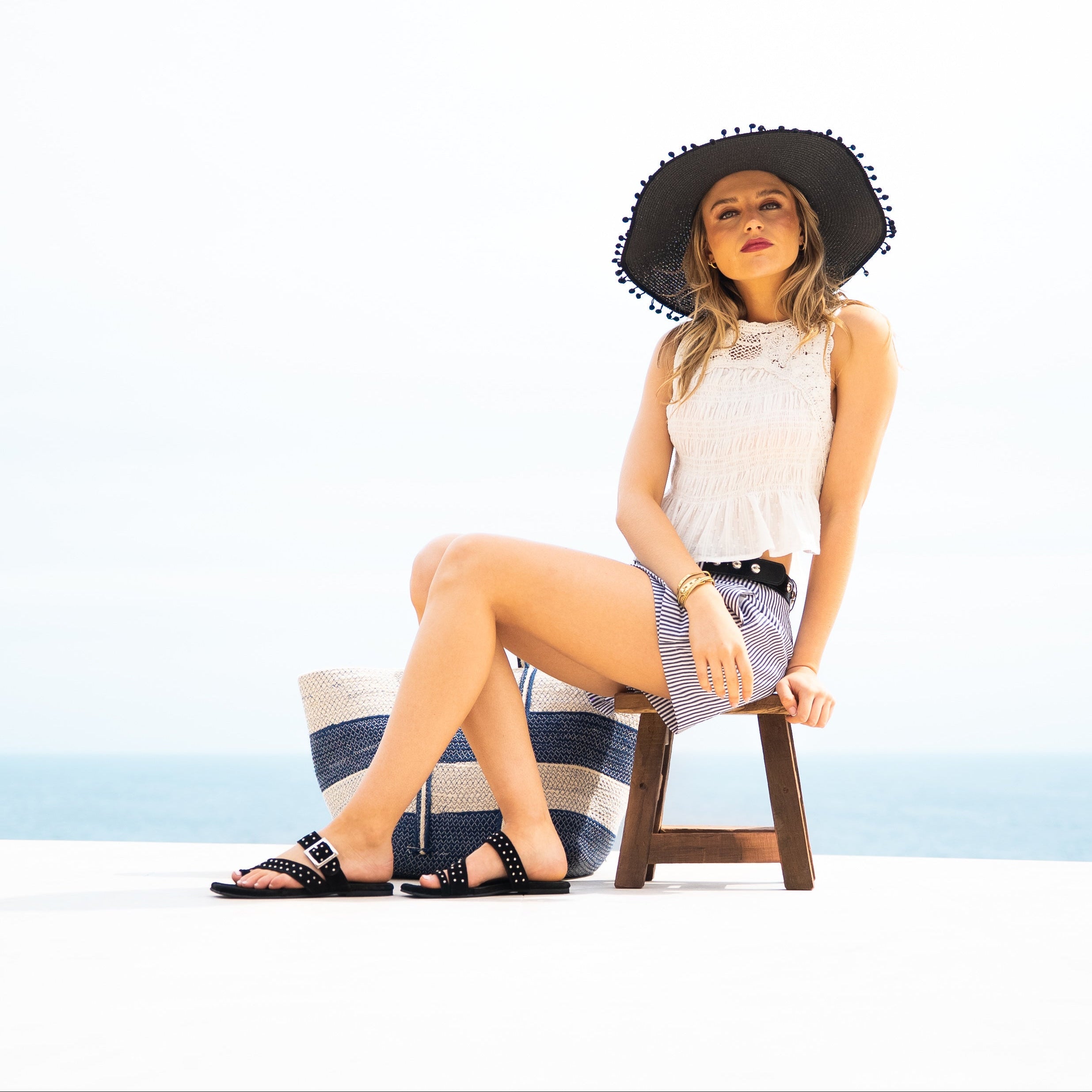 Sandalia Isabella Negro