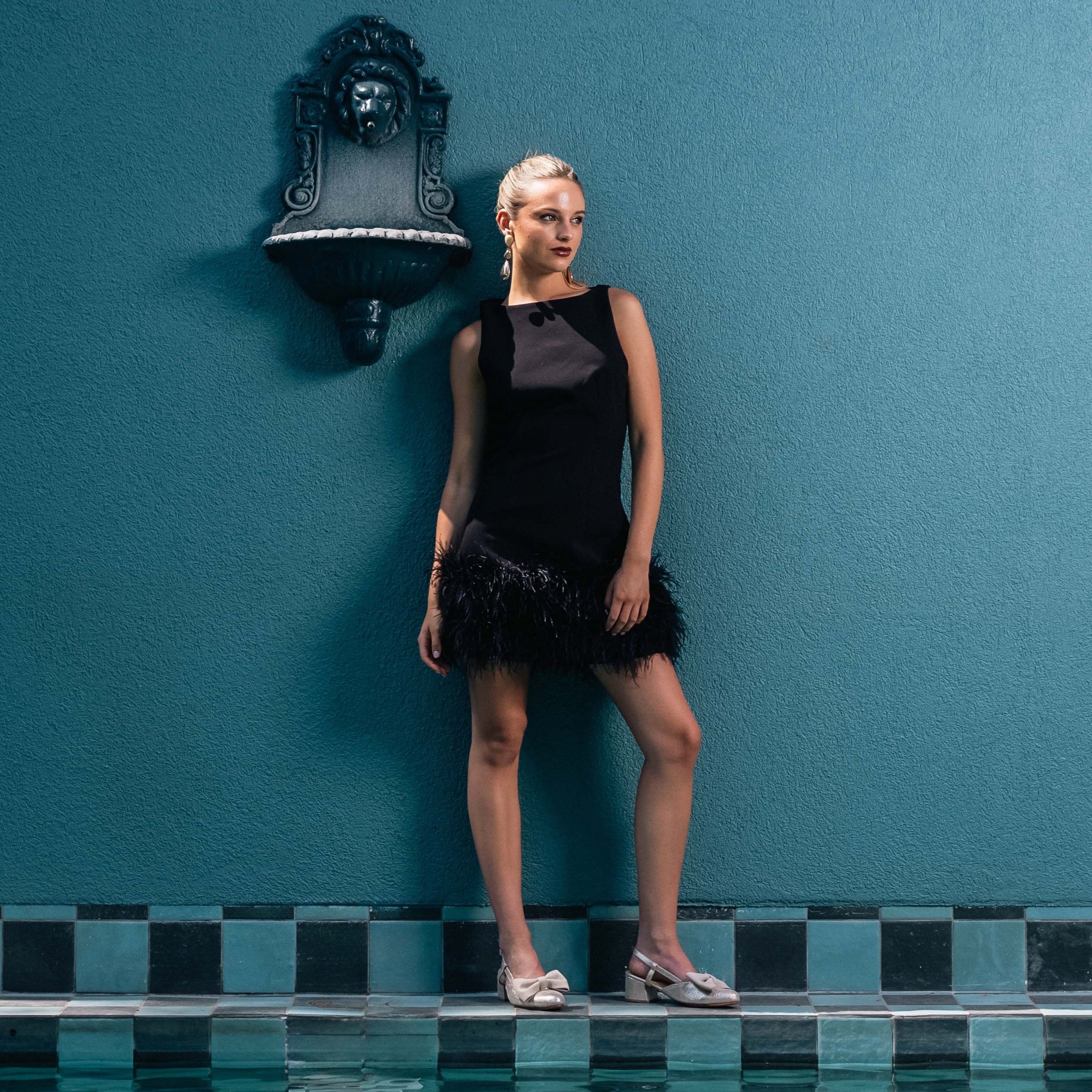 Zapato Leonor Dorado