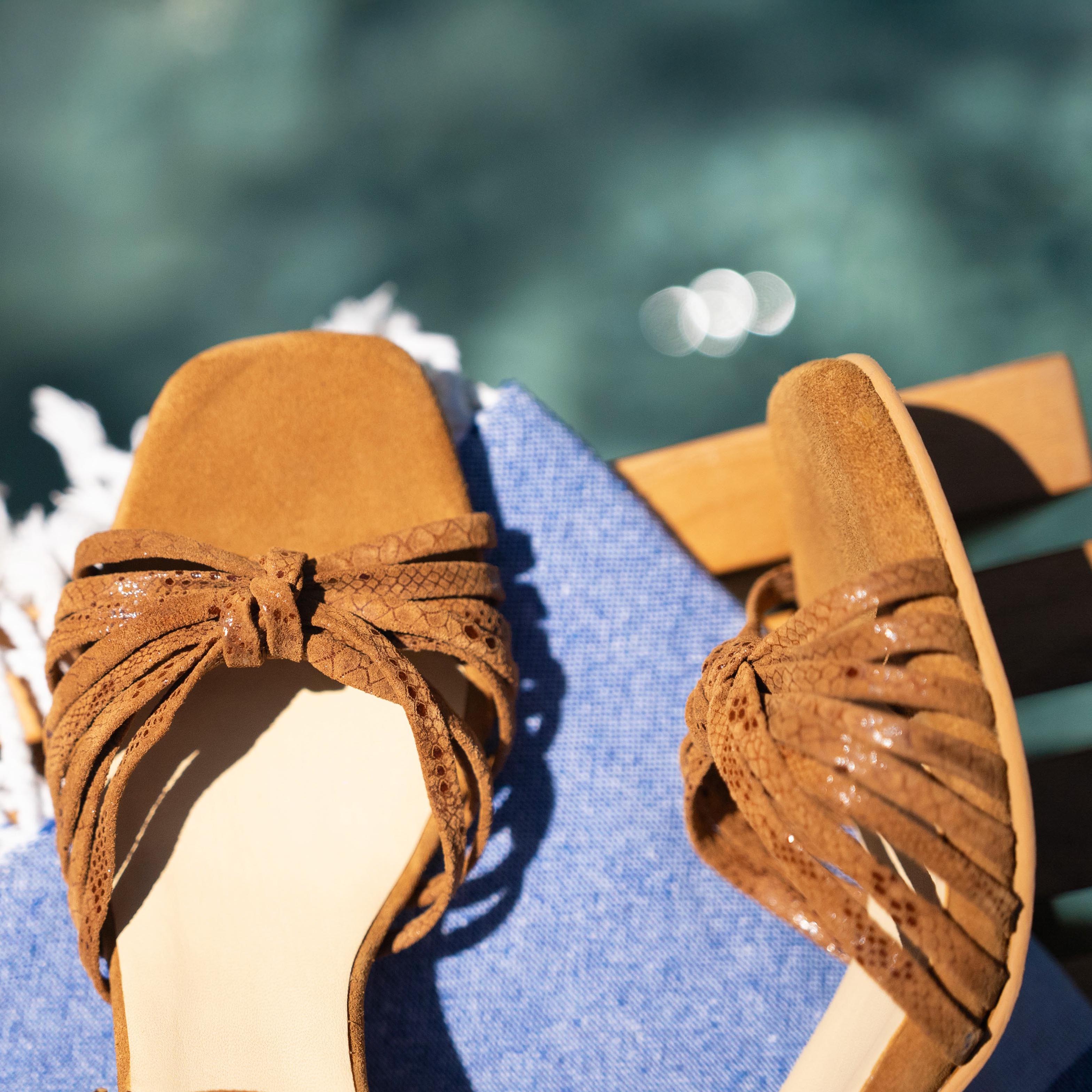 Sandalia Lucia Camel