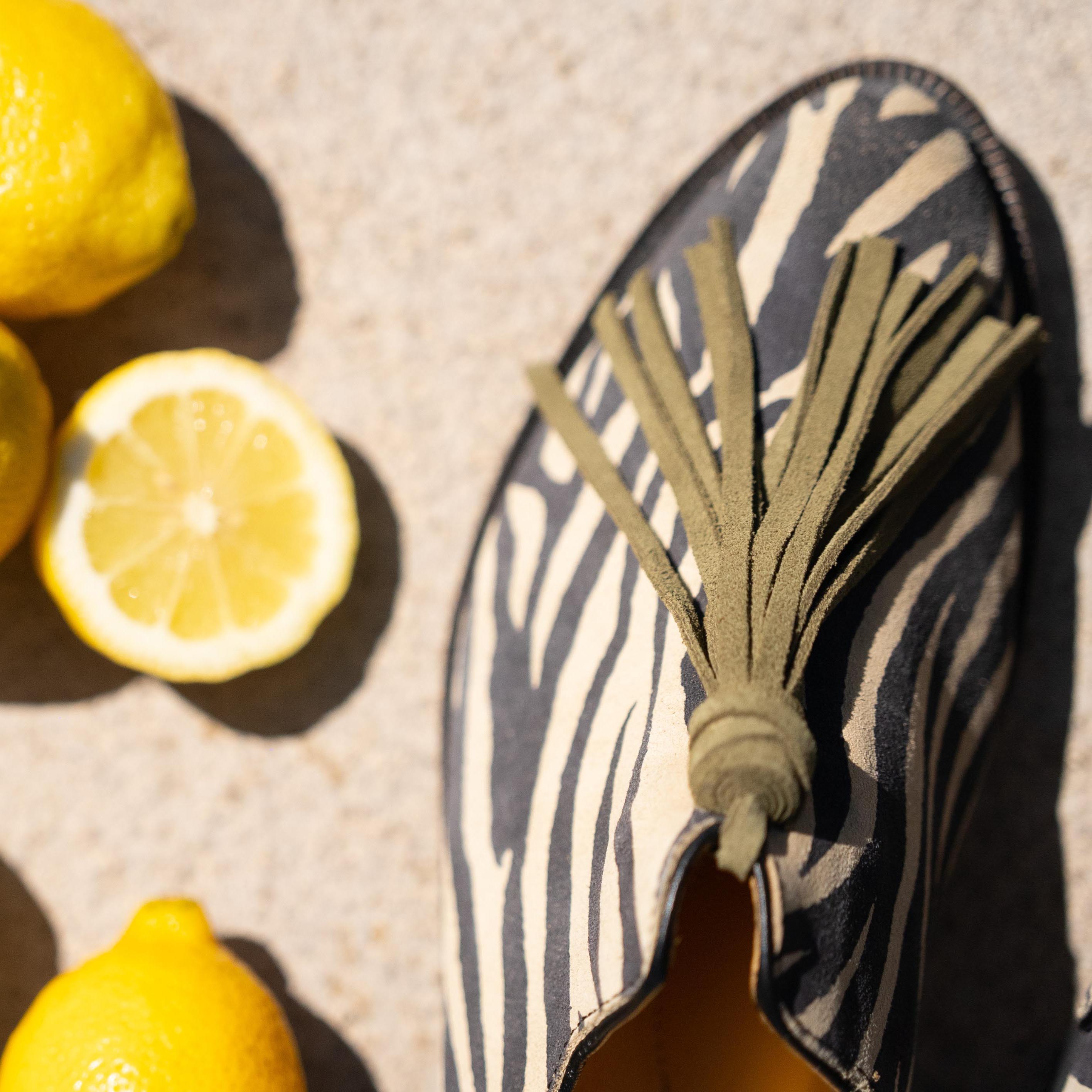 Zapato Maida Cebra Olivo