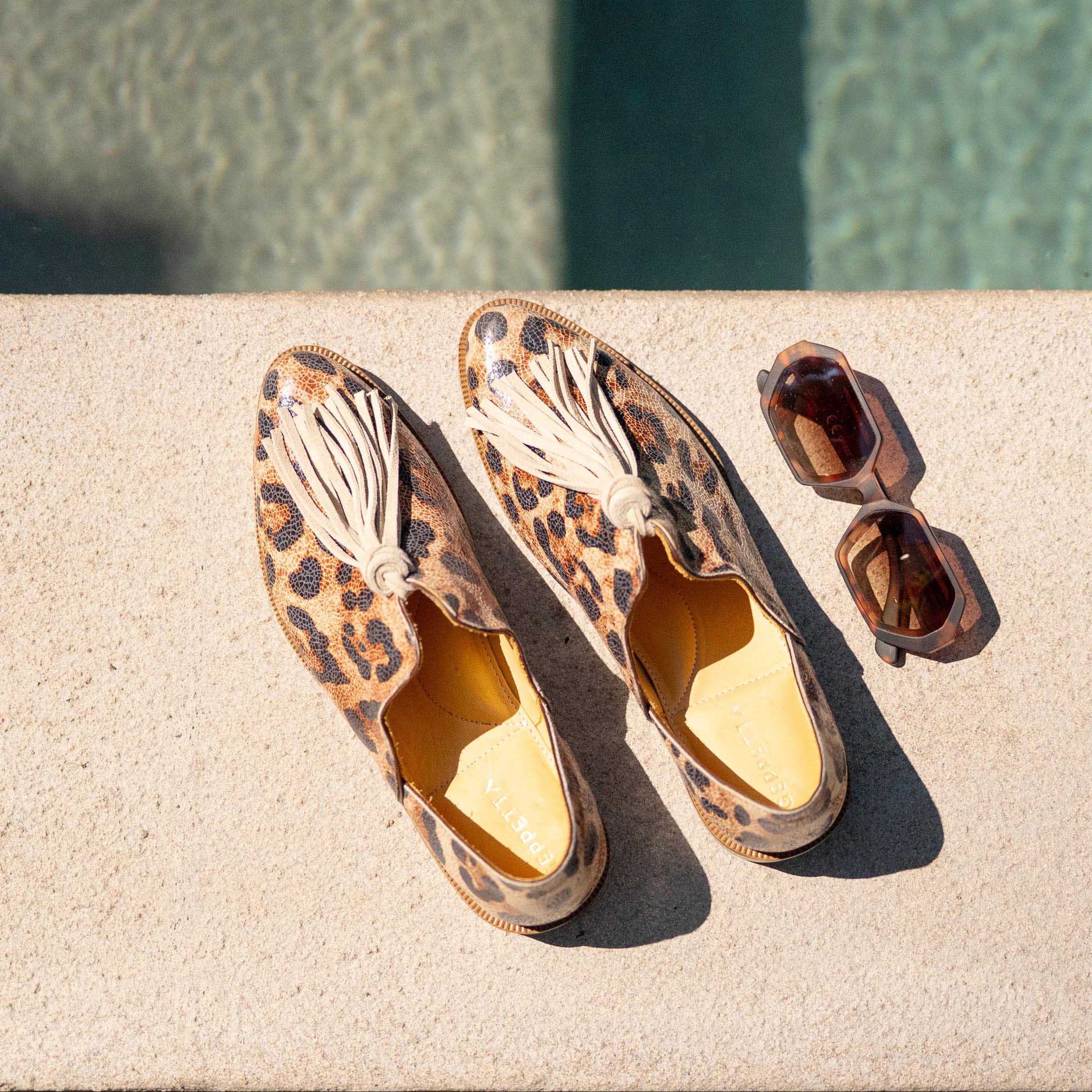 Zapato Maida Print Beige