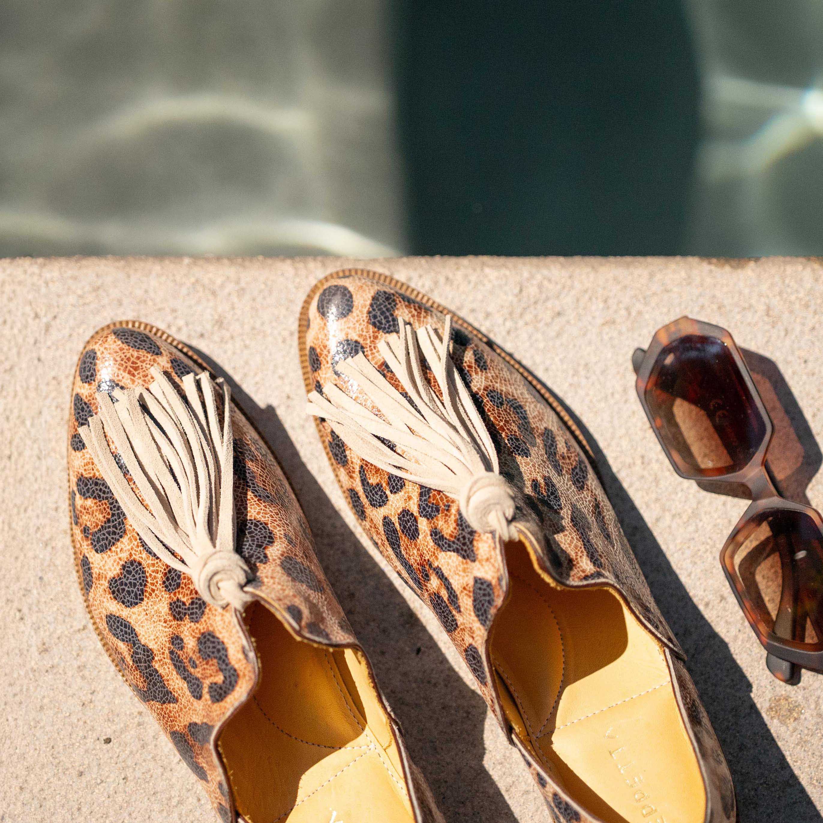 Zapato Maida Print Beige