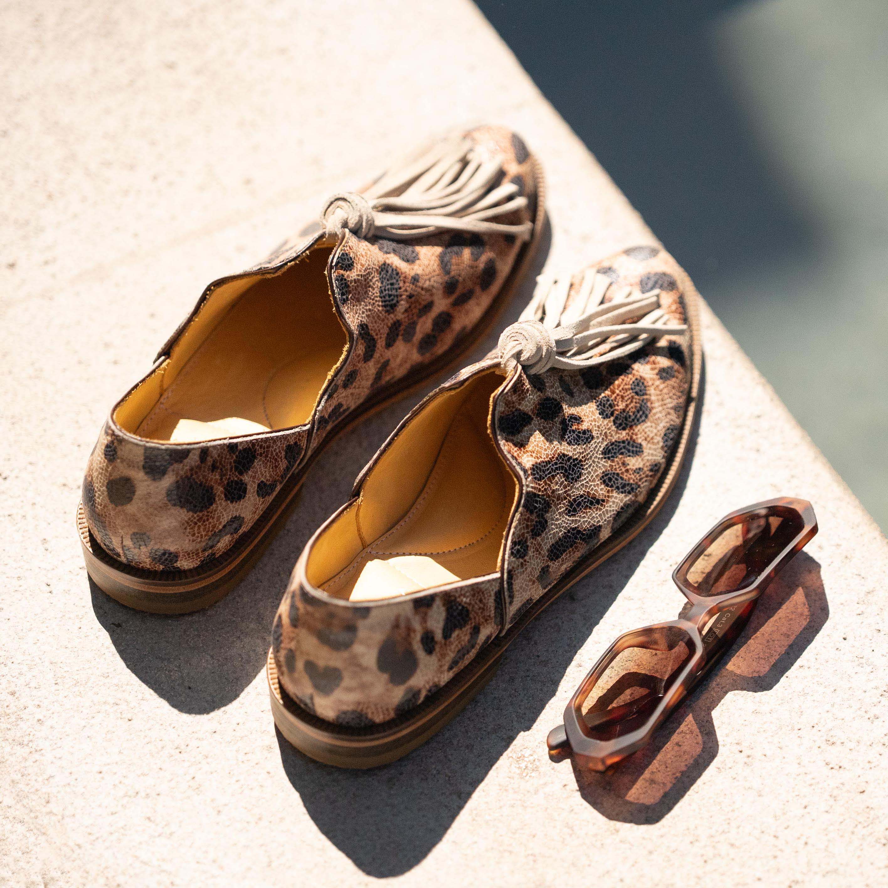 Zapato Maida Print Beige