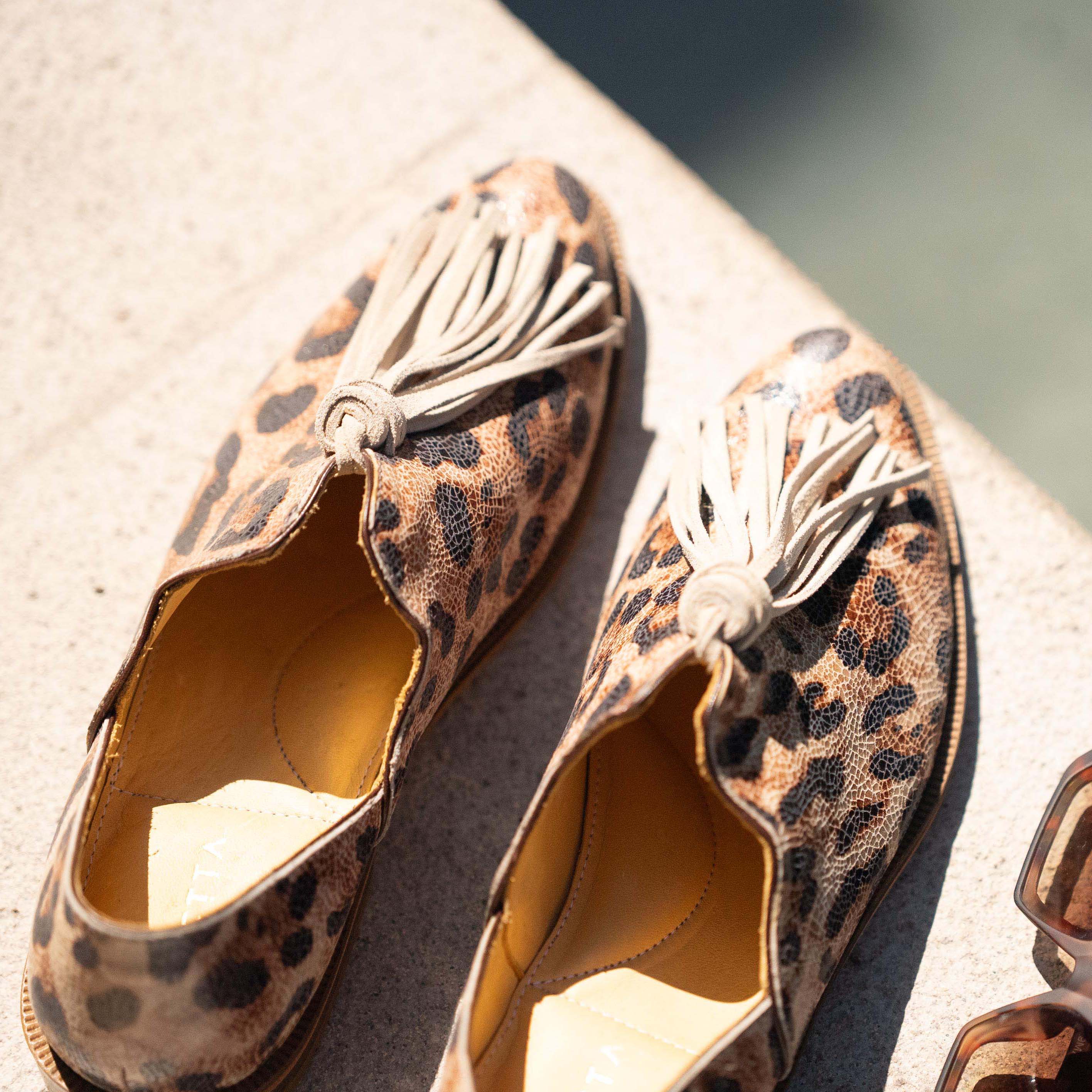 Zapato Maida Print Beige