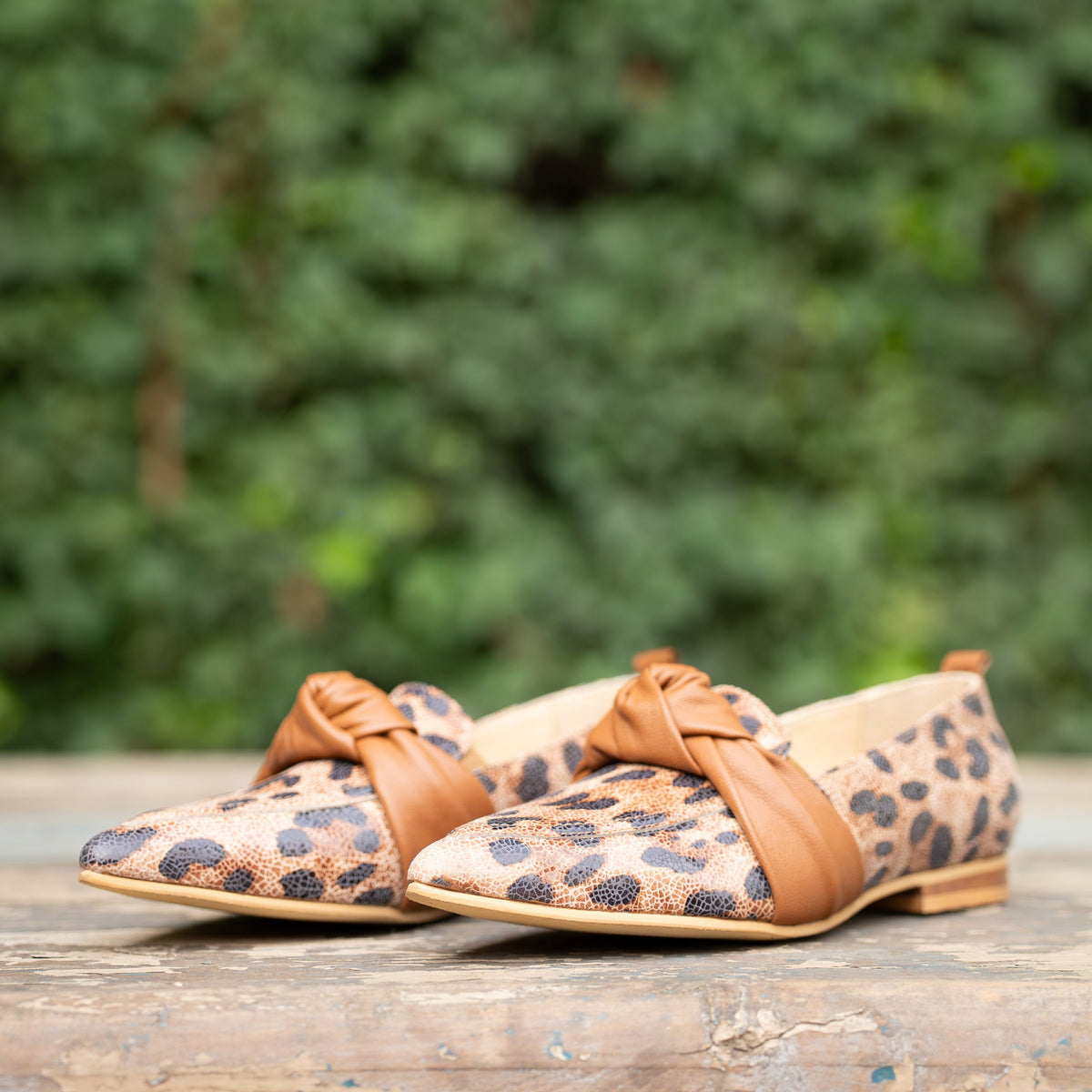 Mocasín Martina Cuero Print