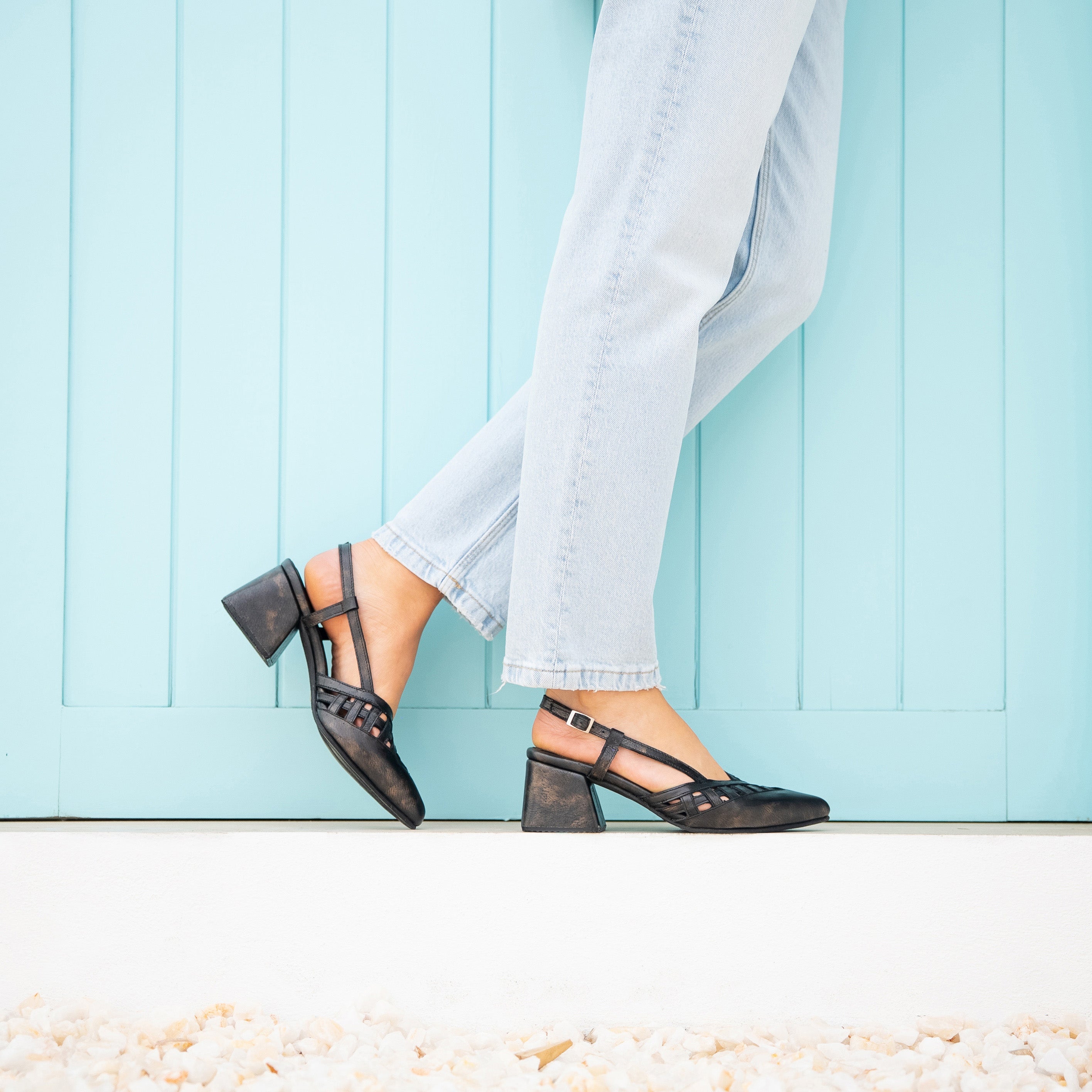 Sandalia Roberta Negro