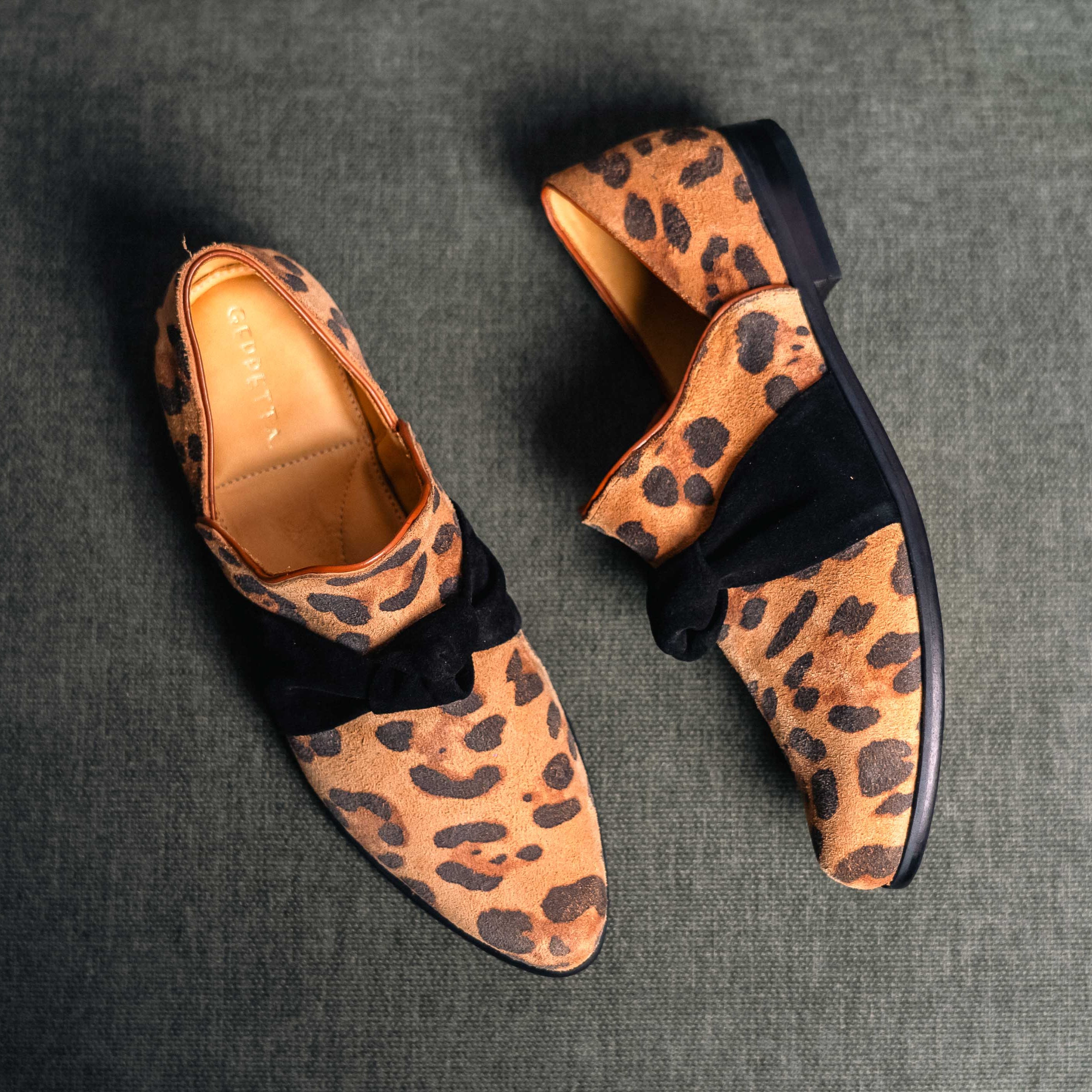 Zapato Galena Print Black