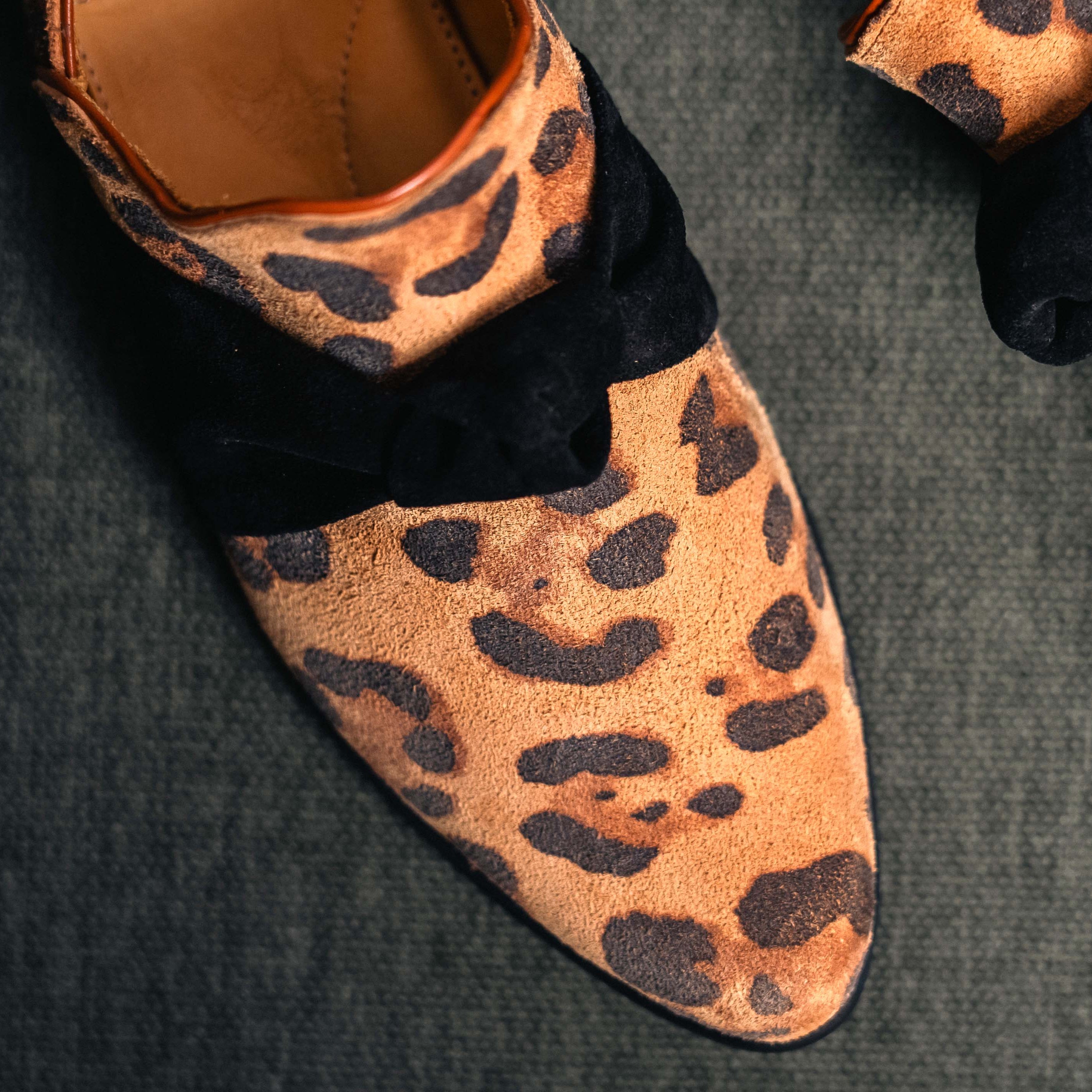 Zapato Galena Print Black