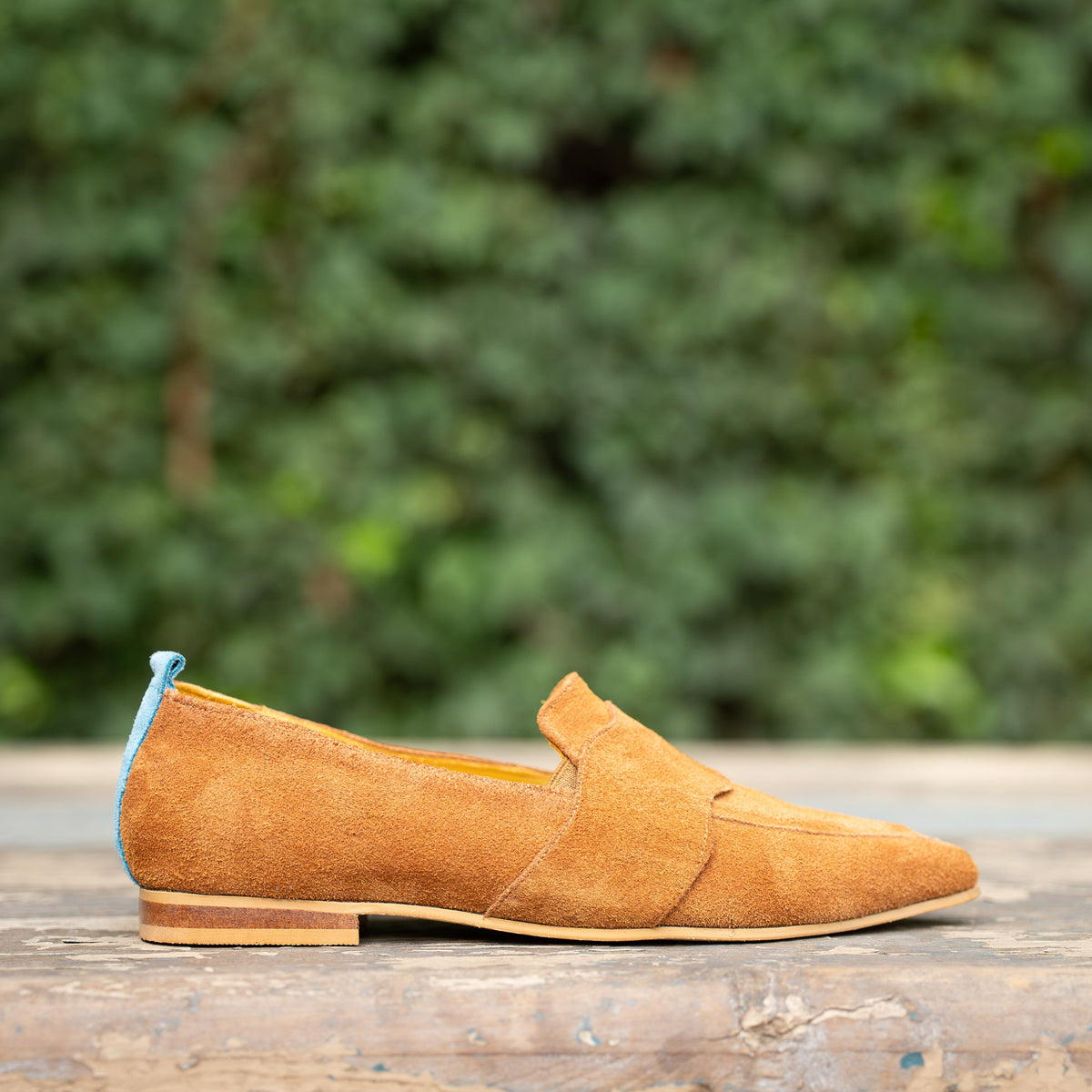 Mocasín Julia Cuero Habano