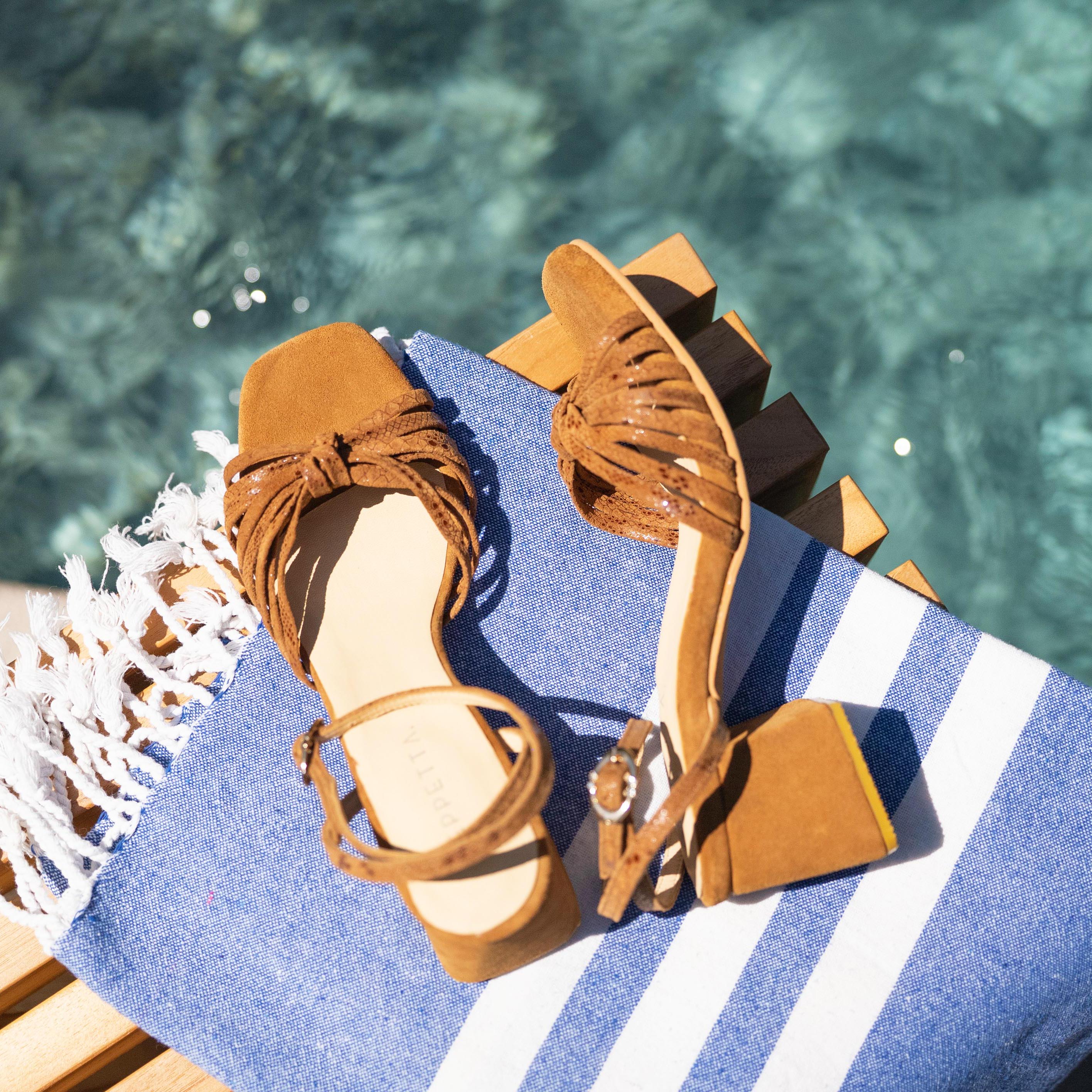 Sandalia Lucia Camel