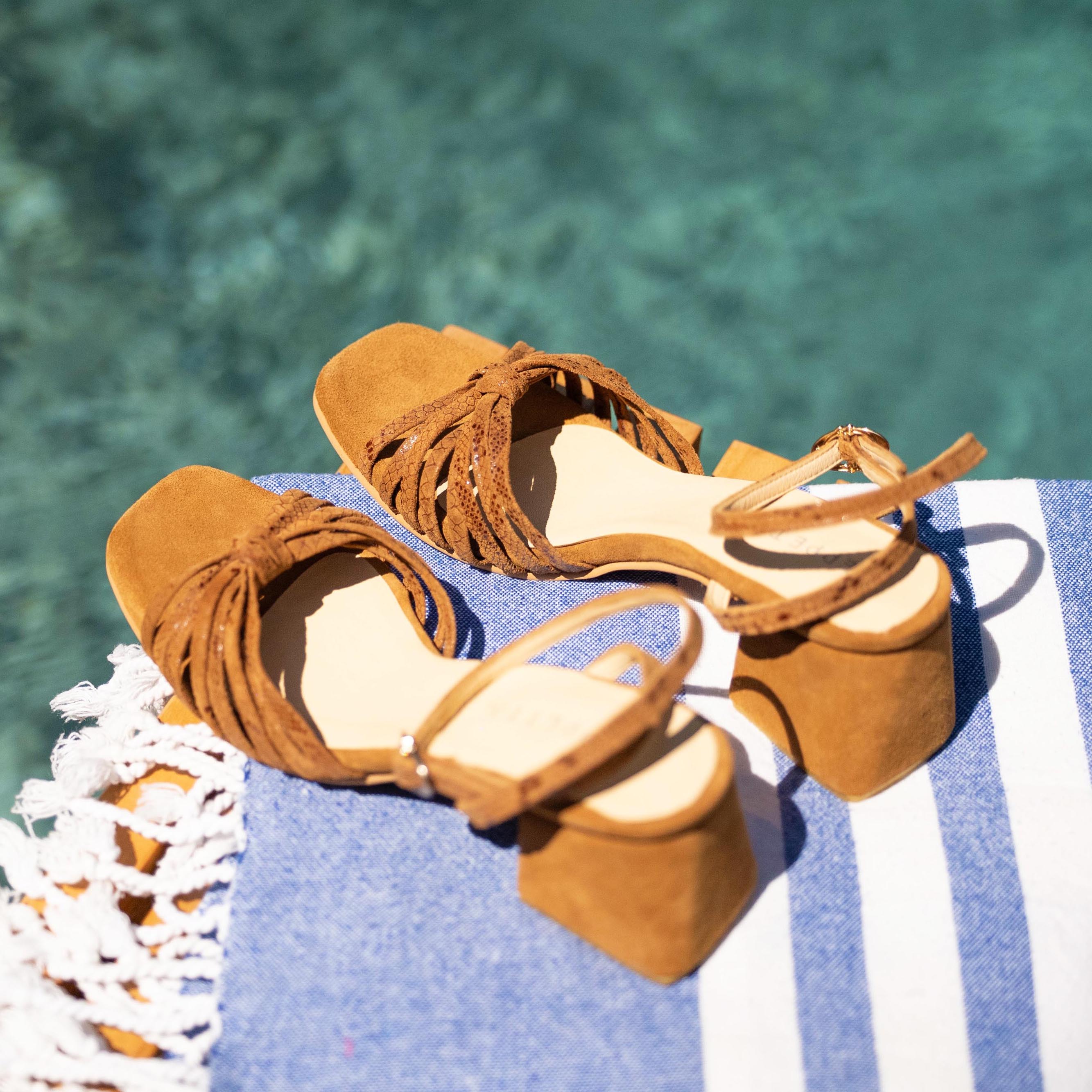 Sandalia Lucia Camel