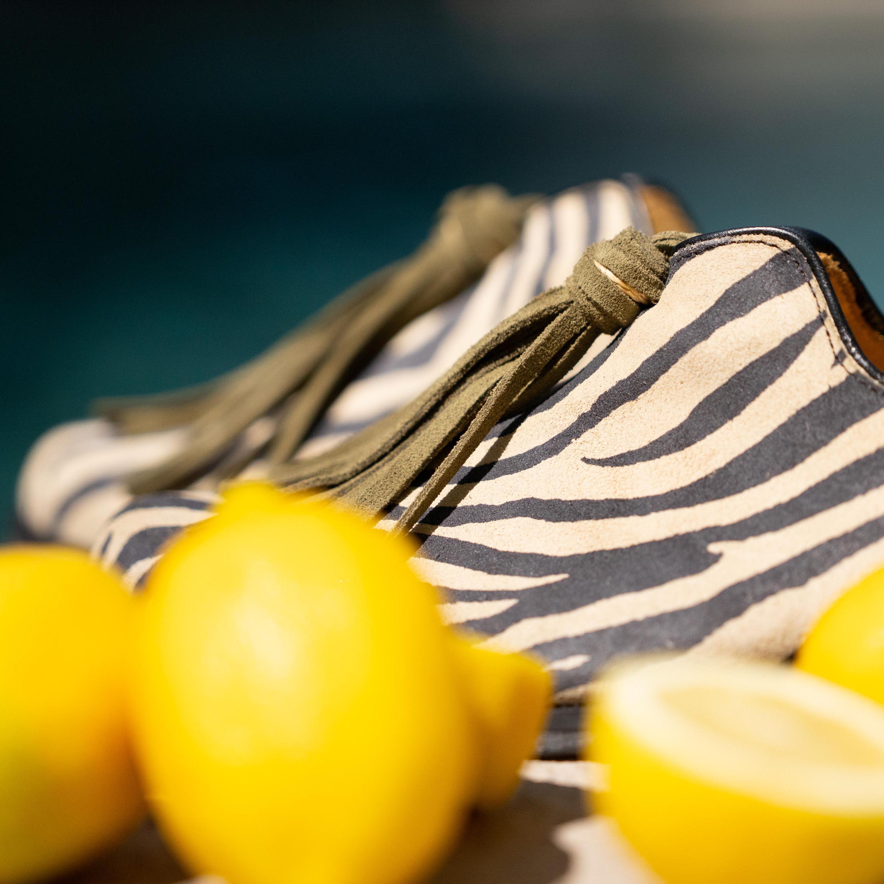 Zapato Maida Cebra Olivo