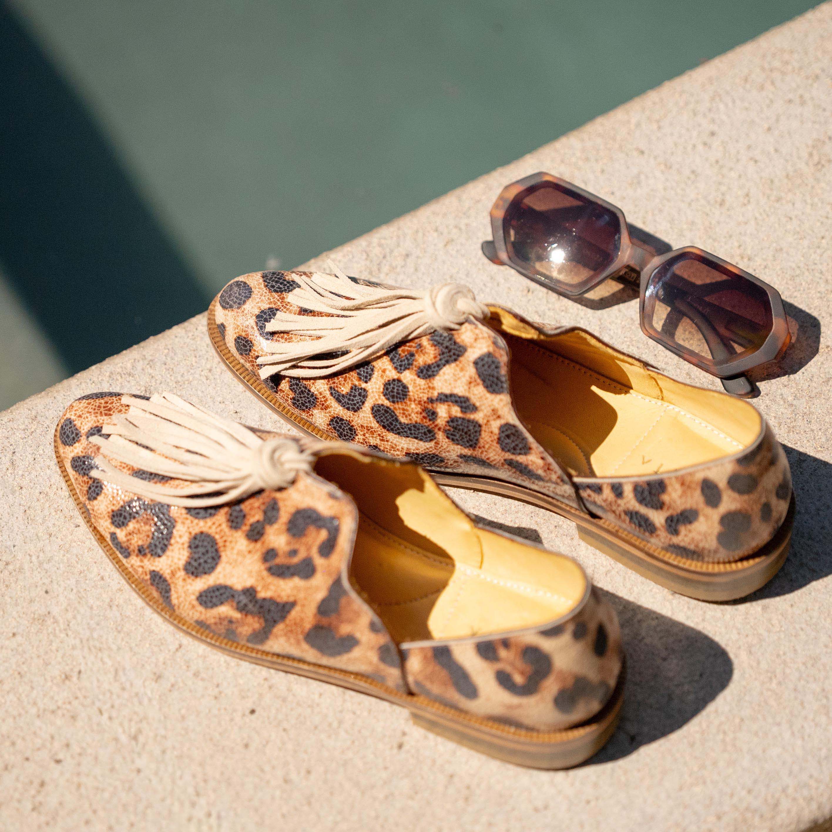 Zapato Maida Print Beige