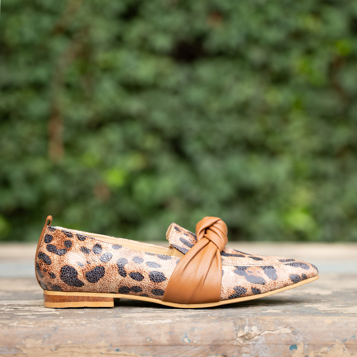 Mocasín Martina Cuero Print