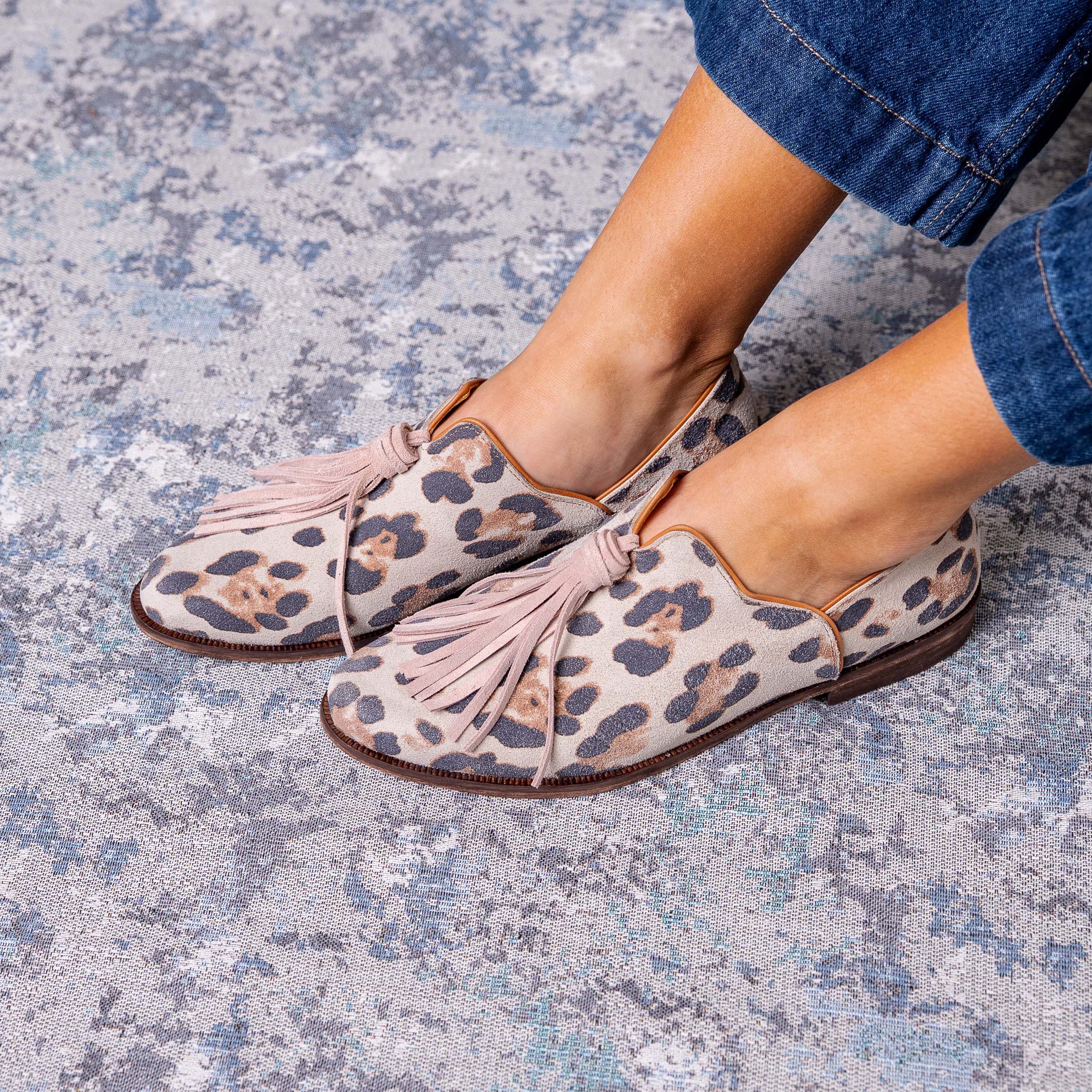 Zapato Maida Print Rosado